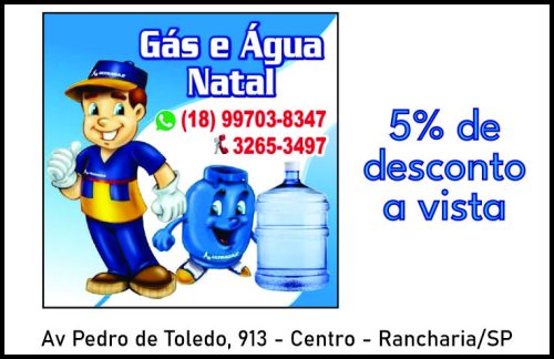 Gás e Água Natal