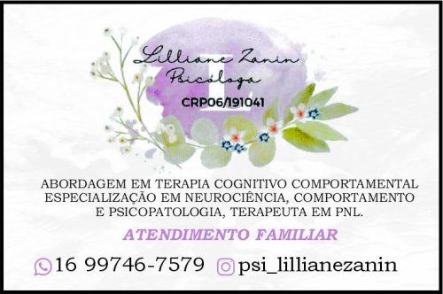 LILLIANE FELISBINO DA SILVA ZANIN