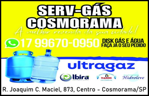 Serv Gás e Água Cosmorama