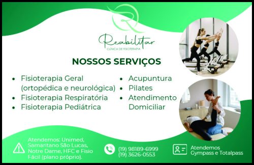Reabilitar Clínica Fisioterapia e Bem estar