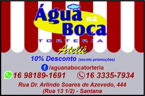 Agua na Boca Torteria