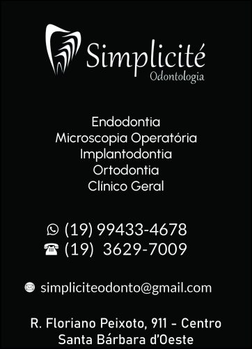 Banner da empresa Simplicite Odontologia