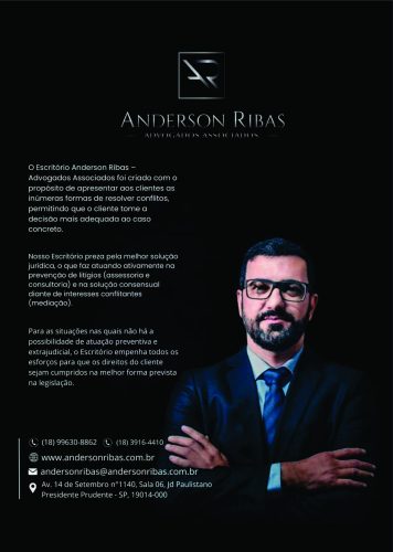 Banner da empresa Anderson ribas advogados associados