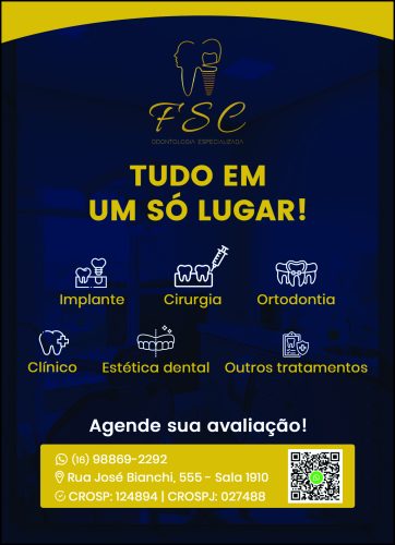 Banner da empresa FSC Odontologia Especializada
