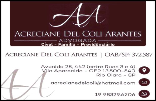 Acreciane Del Coli Arantes