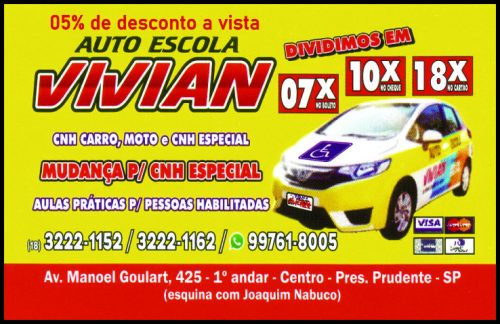 Auto escola vivian