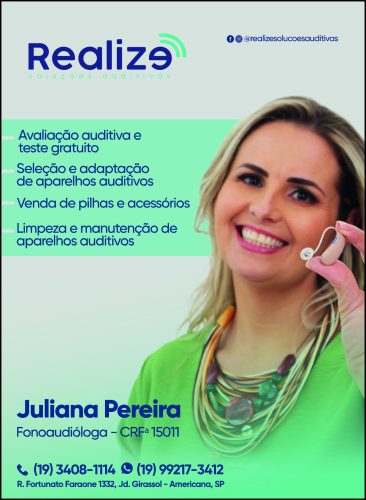 Banner da empresa Realize Soluções Auditiva