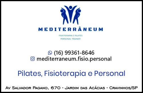 Mediterrâneum Pilates Fisioterapia  Personal Trainer