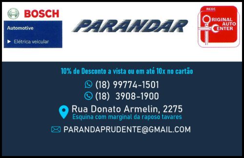 Parandar auto elétrica