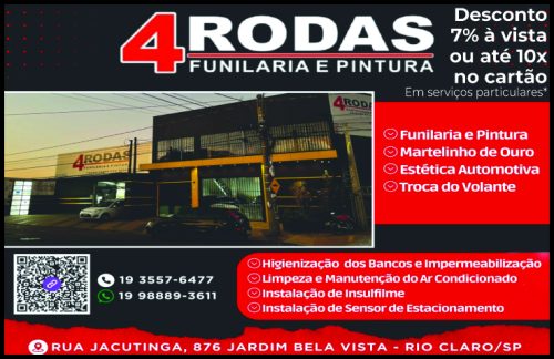 4 Rodas Funilaria e Pintura