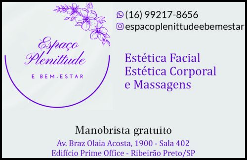 Espaço  Plenitude e Bem Estar