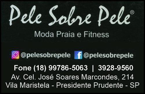 Pele sobre pele moda praia e fitness