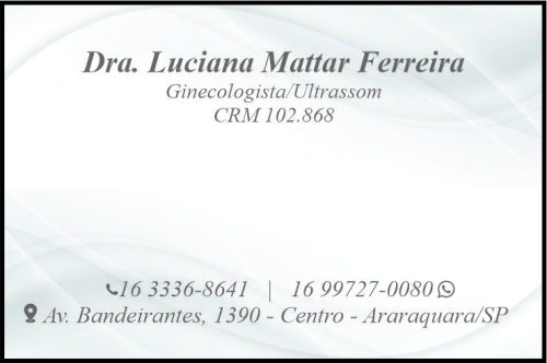 Dra Luciana Mattar Ferreira
