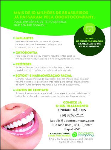 Banner da empresa Odonto Company