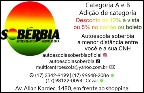 Auto escola Soberbia