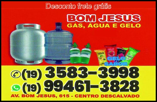 Deposito bom jess gas e agua