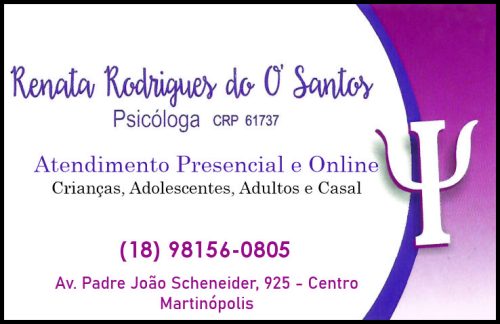 Renata Rodrigues do O' Santos