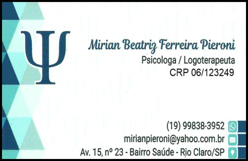 Mirian Beatriz Ferreira Pieroni