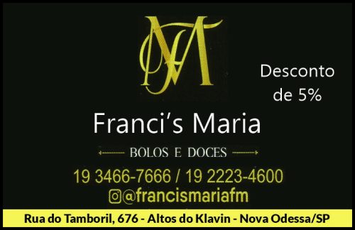 Francis Maria Bolos e Doces