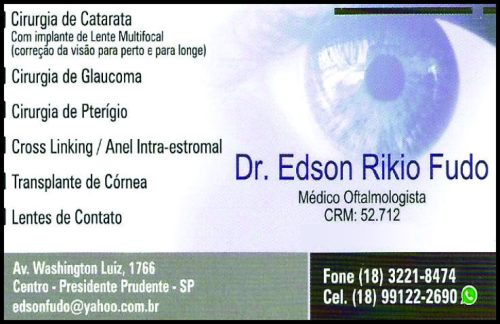 Hospital de olhos dr Edson